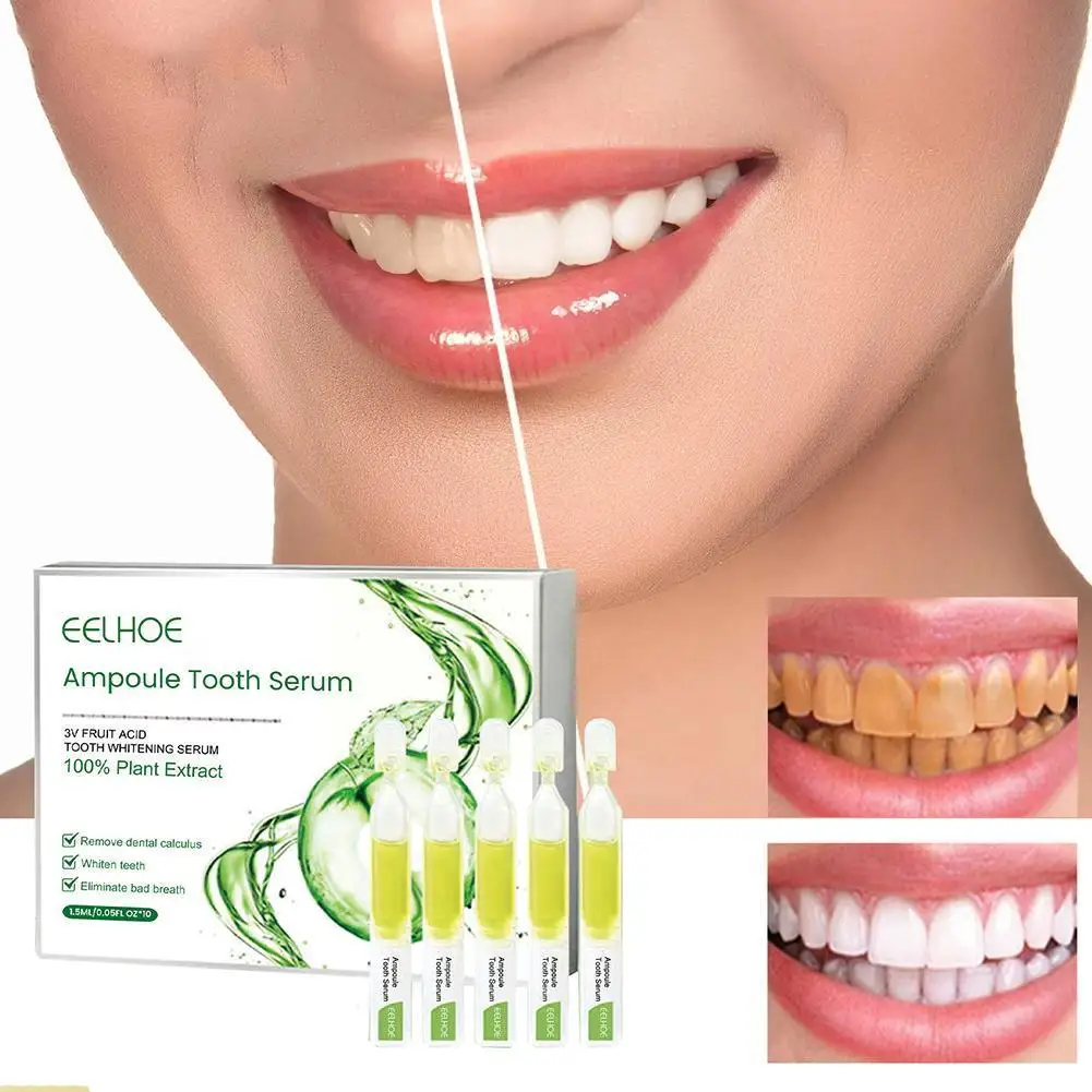 

Натуральный мятный аромат отбеливание зубов эссенция уход за полостью рта Сыворотка для чистки зубов Зубная паста пятна для здоровья F1W2