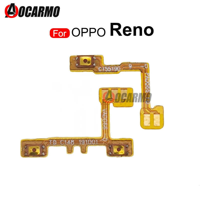 For OPPO Reno Power On Off Volume Buttons Up Down Flex Cable Replacement Repair Parts
For OPPO Reno Power On Off Volume Buttons Up Down Flex Cable Replacement Repair Parts
