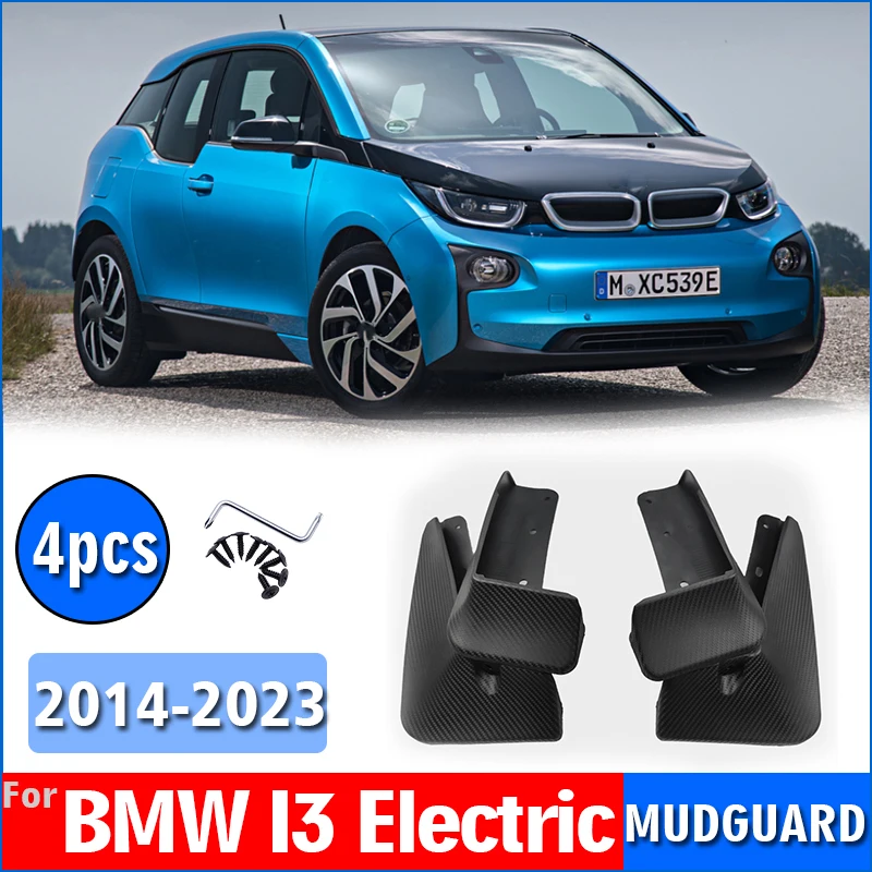 Front Rear 4pcs 2014-2023 FOR BMW I3 Electric Mudguard Fender Mud Flap Guards Splash Mudflaps Car Accessories Mudguards
Front Rear 4pcs 2014-2023 FOR BMW I3 Electric Mudguard Fender Mud Flap Guards Splash Mudflaps Car Accessories Mudguards