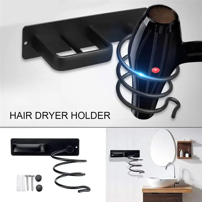 Wall Mounted Hair Straightener Stand Hair Dryer Holder Organized Rack Bathroom Shelf Storage Shelves Accessories Shelves
Wall Mounted Hair Straightener Stand Hair Dryer Holder Organized Rack Bathroom Shelf Storage Shelves Accessories Shelves
