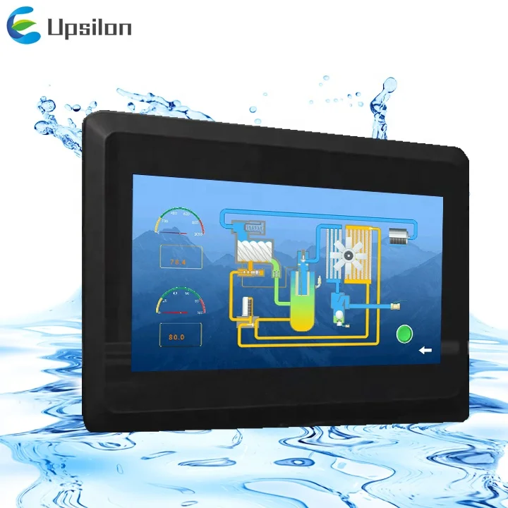 F7070IP IP65 waterproof rs485 modbus human machine interface HMI touch screen panel
F7070IP IP65 waterproof rs485 modbus human machine interface HMI touch screen panel