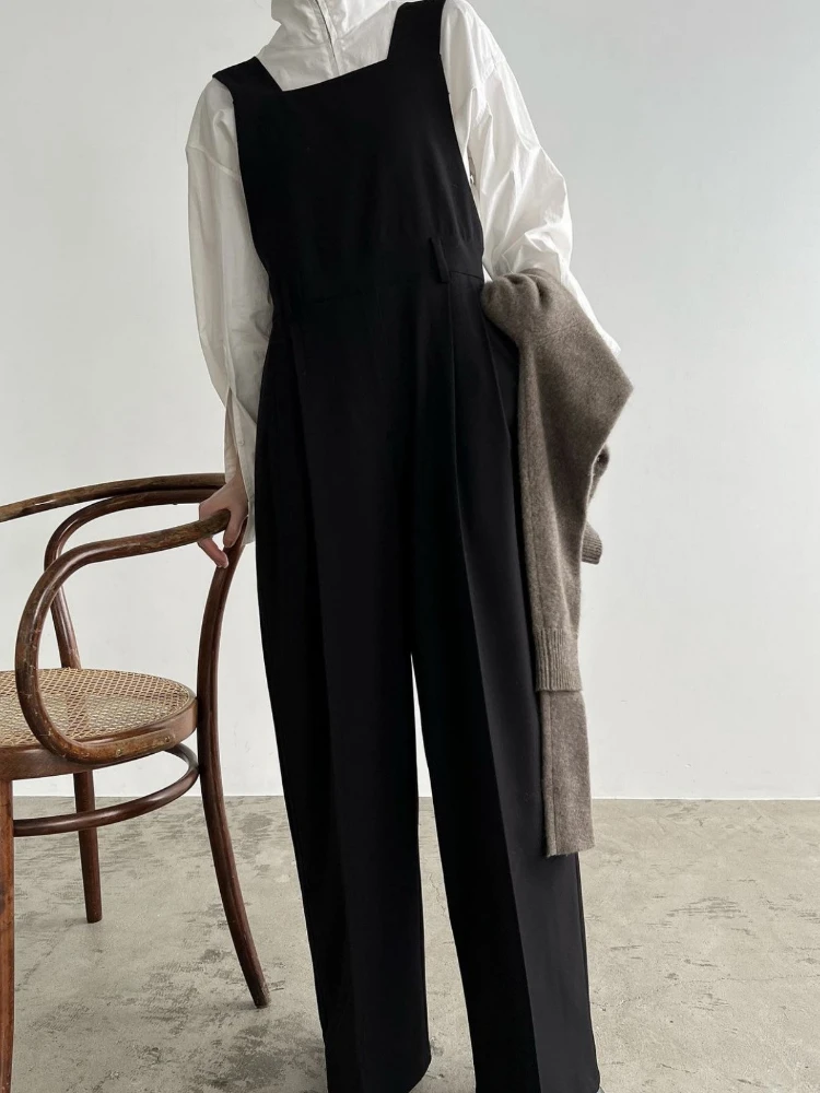 Women Jumpsuit 2022 Autumn New One-piece Overalls Adjustable Square Collar High Waist Wide Leg Pants Casual Pants
Women Jumpsuit 2022 Autumn New One-piece Overalls Adjustable Square Collar High Waist Wide Leg Pants Casual Pants