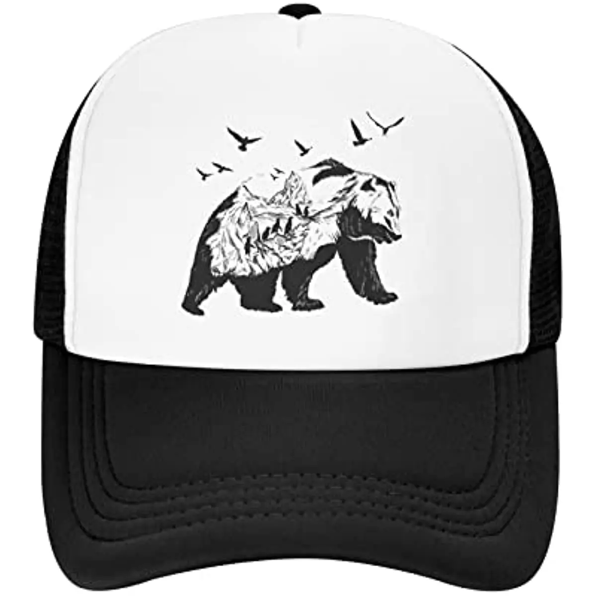 Girls' Bear and Penguin Glaciers Youth Mesh Hats, Adjustable Snapback Baseball Cap for Boys and Girls
Girls' Bear and Penguin Glaciers Youth Mesh Hats, Adjustable Snapback Baseball Cap for Boys and Girls