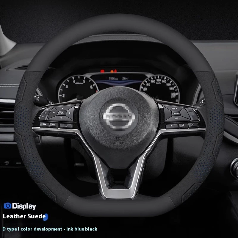 Для Nissan Qashqai J11 J10 Leaf X-Trail Tiida Sentra Teana Note Juke Замшевый чехол на руль автомобиля из углеродного волокна, аксессуары
Для Nissan Qashqai J11 J10 Leaf X-Trail Tiida Sentra Teana Note Juke Замшевый чехол на руль автомобиля из углеродного волокна, аксессуары