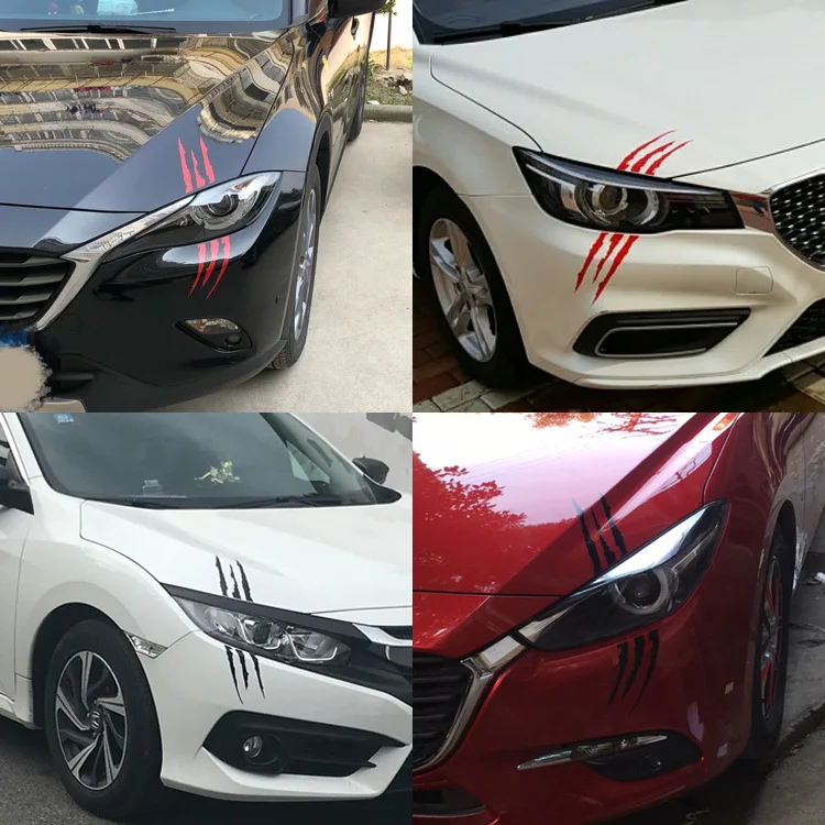 Ghost claw car sticker ghost claw reflective car sticker claw mark lamp eyebrow sticker
Ghost claw car sticker ghost claw reflective car sticker claw mark lamp eyebrow sticker