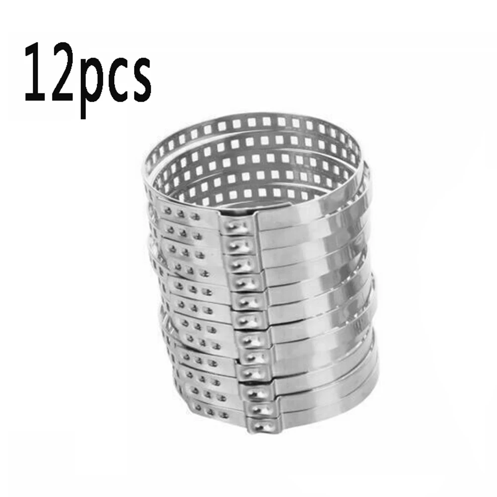 12pcs Car CV Boot Clamp Adjustable Stainless Steel Drive Shaft Axle Joint Clip DriveSshaft CV Boot Clamps Kit
12pcs Car CV Boot Clamp Adjustable Stainless Steel Drive Shaft Axle Joint Clip DriveSshaft CV Boot Clamps Kit