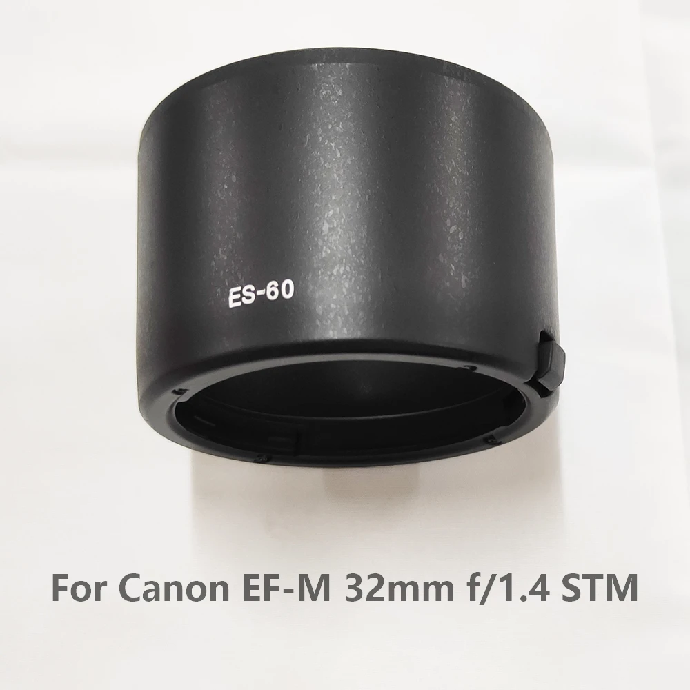 Реверсивная байонетная бленда для объектива Canon ES-60 32 мм f/1,4 STM, черная пластиковая, хорошая замена
Реверсивная байонетная бленда для объектива Canon ES-60 32 мм f/1,4 STM, черная пластиковая, хорошая замена