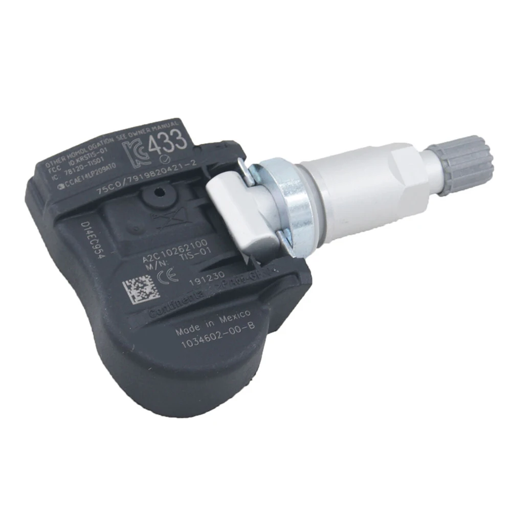 Part Tire Sensor For Model X Plastic Pressure Sensor 103460200A FS15L1 For Model 3 Brand New Direct Replacement
Part Tire Sensor For Model X Plastic Pressure Sensor 103460200A FS15L1 For Model 3 Brand New Direct Replacement