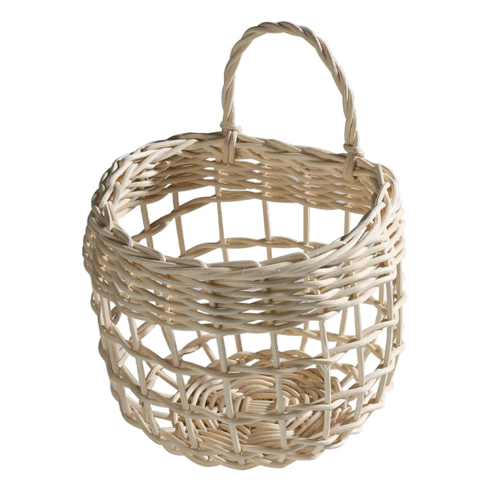 Basket Hanging Woven Storage Wall Baskets Rattan Planter Wicker Fruit Flower Produce Onion Vegetable Display Egg Kitchen
Basket Hanging Woven Storage Wall Baskets Rattan Planter Wicker Fruit Flower Produce Onion Vegetable Display Egg Kitchen