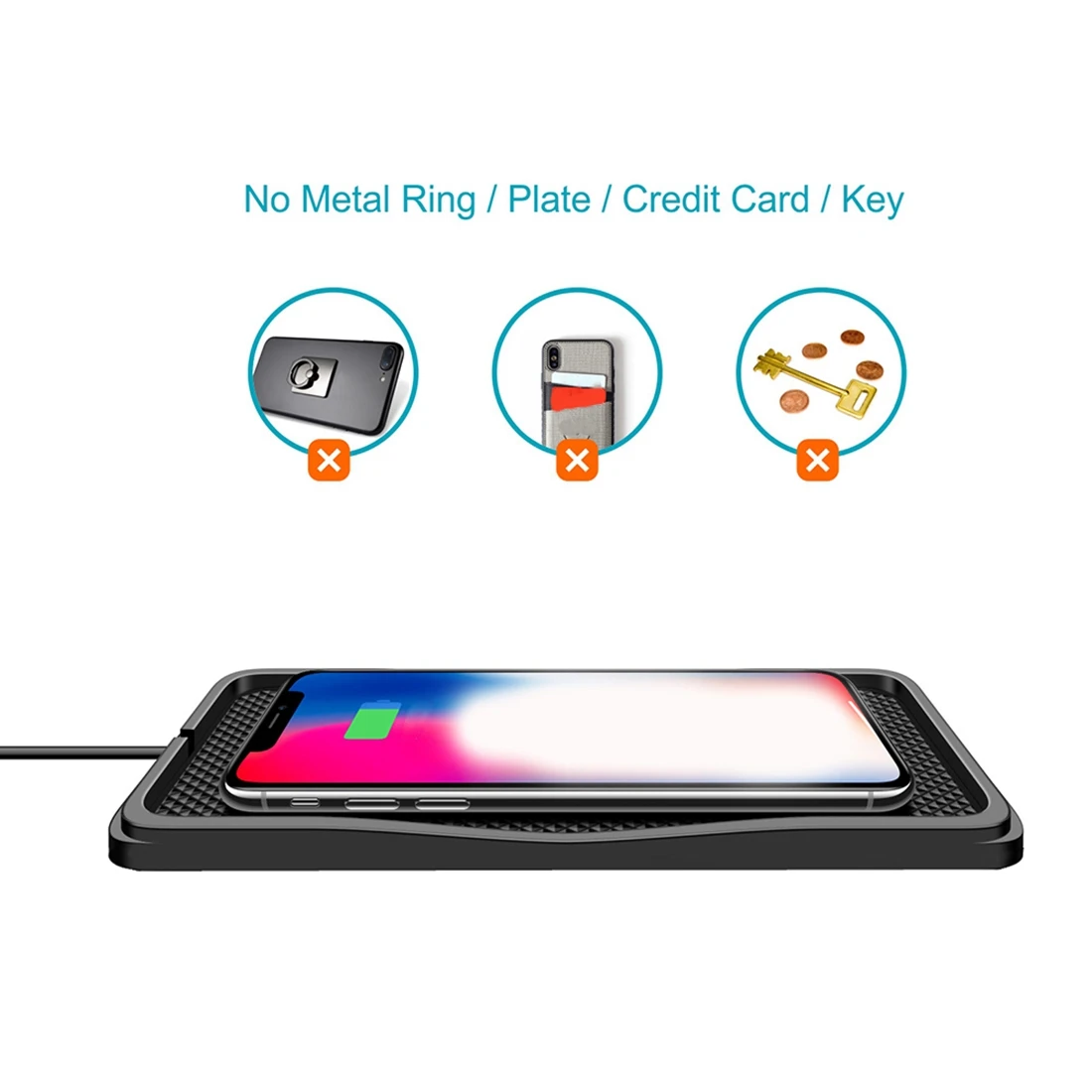 Car Wireless Charging Pad, 15W Fast Wireless Charger Phone Charger Pad for Android Phone Phone Charging Mat
Car Wireless Charging Pad, 15W Fast Wireless Charger Phone Charger Pad for Android Phone Phone Charging Mat