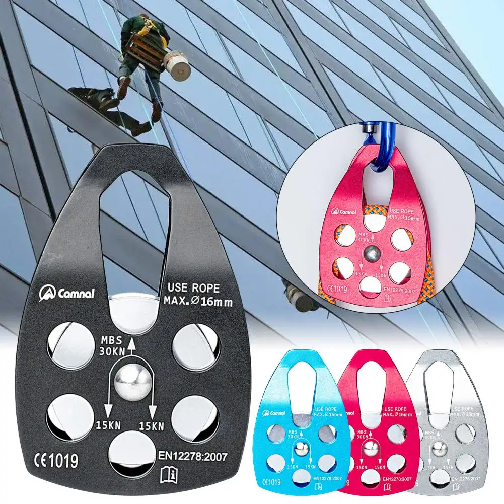 Pulley Bearing Strong Bearing Capacity Multifunctional Lightweight Mountaineering Rescue Hoisting Big Pulley for Outdoor Sports
Pulley Bearing Strong Bearing Capacity Multifunctional Lightweight Mountaineering Rescue Hoisting Big Pulley for Outdoor Sports
