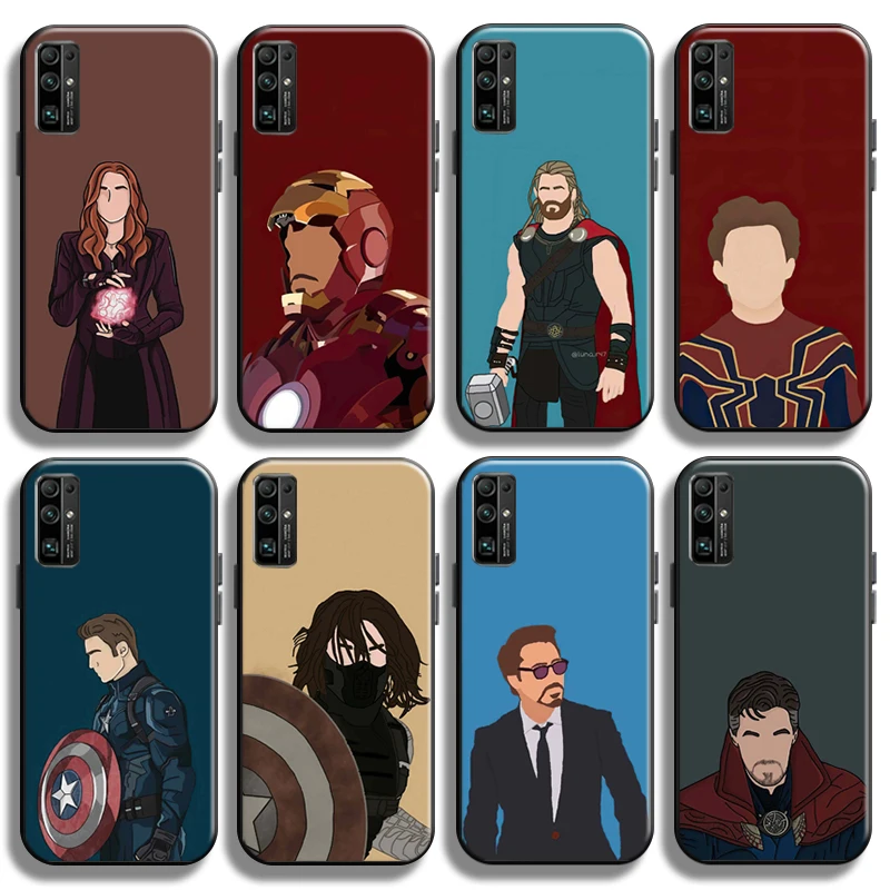 Marvel Cartoon Avengers For Huawei Honor 30 PRO Phone Case Shockproof Back Black Soft Full Protection Coque Cases
Marvel Cartoon Avengers For Huawei Honor 30 PRO Phone Case Shockproof Back Black Soft Full Protection Coque Cases