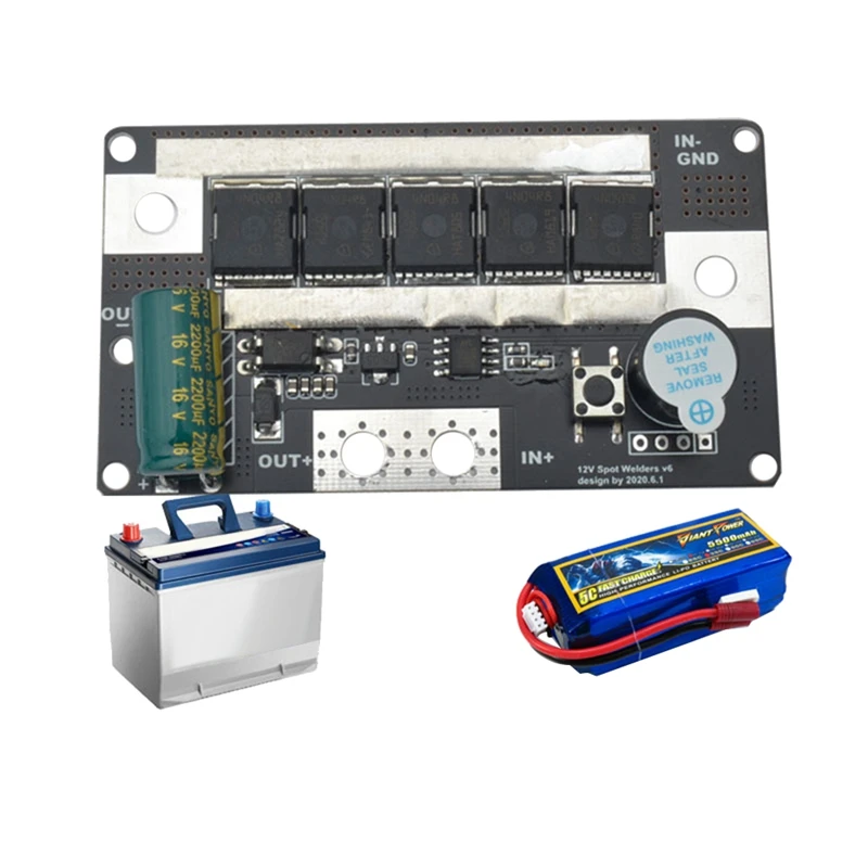 JHD-DIY 12V аккумуляторная машина для точечной сварки Kit портативная ручная небольшая панель управления сваркой
JHD-DIY 12V аккумуляторная машина для точечной сварки Kit портативная ручная небольшая панель управления сваркой