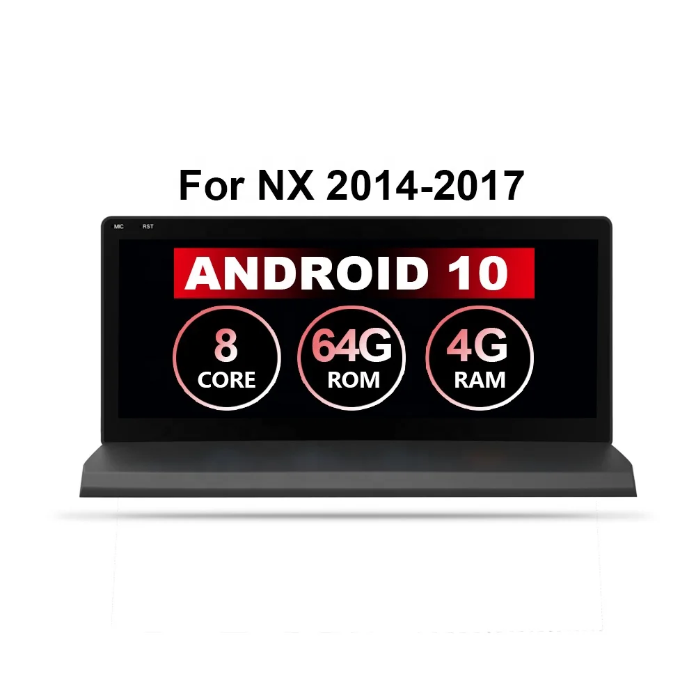 YZG NEW 4+64GB 10.25'' Car Play Screen GPS Navigation Android Head Unit for Lexus NX 200t 300 h 300h F Sport 2014 2015 2017 2016
YZG NEW 4+64GB 10.25'' Car Play Screen GPS Navigation Android Head Unit for Lexus NX 200t 300 h 300h F Sport 2014 2015 2017 2016