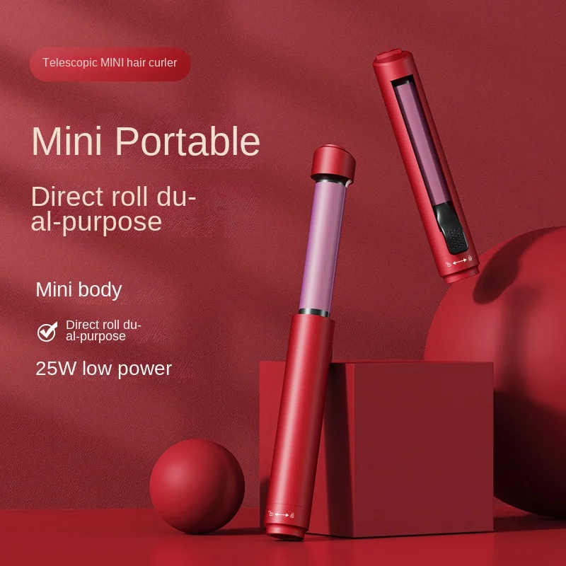 Portable Adjustable Negative Ion Hair Straightener Retractable Straight Curl Dual-purpose Curling Iron Electric Curling Comb
Portable Adjustable Negative Ion Hair Straightener Retractable Straight Curl Dual-purpose Curling Iron Electric Curling Comb