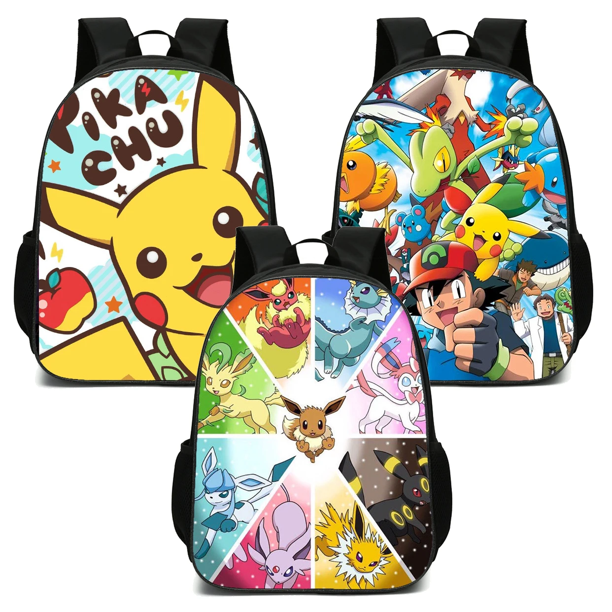 Anime Cute Pikachu Backpack Kids Adult Pokemon Figure Student School Shoulder Bag Teentage Laptop Travel Rucksack Christmas Gift 
Anime Cute Pikachu Backpack Kids Adult Pokemon Figure Student School Shoulder Bag Teentage Laptop Travel Rucksack Christmas Gift