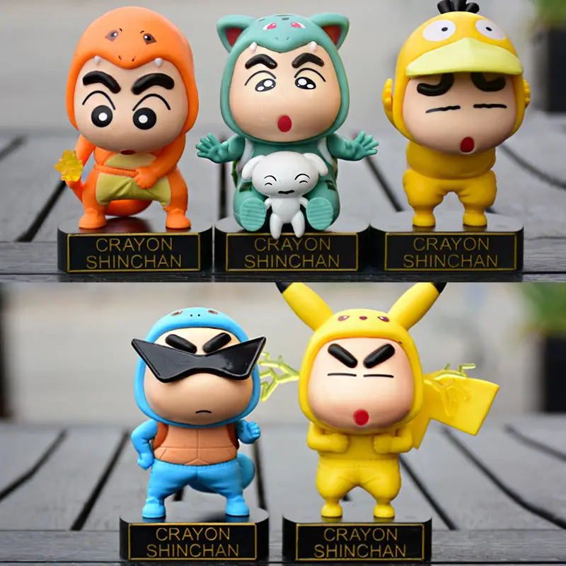 Genuine Authorized Pokémon Psyduck Anime Characters Xiaoxin Peripheral Hand-Made Pikachu COS Nohara Shinnosuke Christmas GiftPVC
Genuine Authorized Pokémon Psyduck Anime Characters Xiaoxin Peripheral Hand-Made Pikachu COS Nohara Shinnosuke Christmas GiftPVC