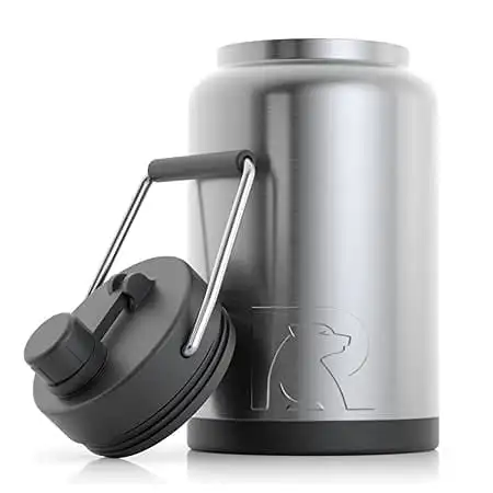 Half Gallon Jug with Handle, Vacuum Insulated Water Bottle Metal Stainless Steel Double Wall Insulation, Thermos Flask Hot and C
Half Gallon Jug with Handle, Vacuum Insulated Water Bottle Metal Stainless Steel Double Wall Insulation, Thermos Flask Hot and C