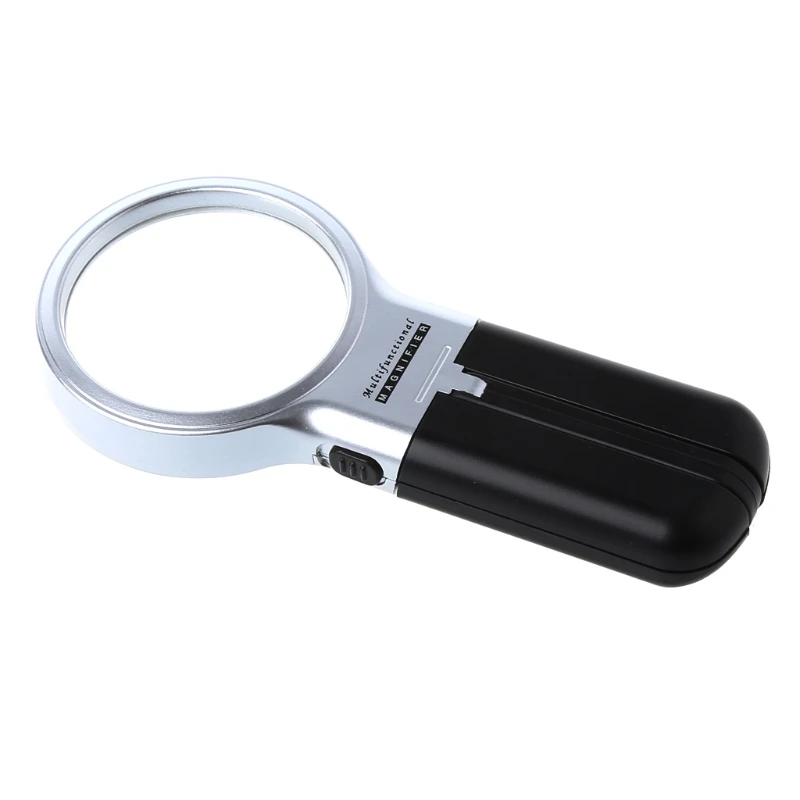 3X Desktop Handheld Reading Magnifier Magnifying Glass lens With LED Lights New
3X Desktop Handheld Reading Magnifier Magnifying Glass lens With LED Lights New