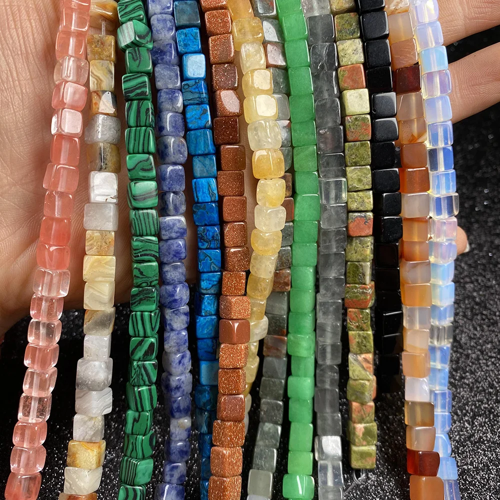Natural Tiger Eye Stone Agate Malachite Square Beads Loose Beads for Jewelry Making Bracelet DIY Necklace Accessories Wholesale
Natural Tiger Eye Stone Agate Malachite Square Beads Loose Beads for Jewelry Making Bracelet DIY Necklace Accessories Wholesale