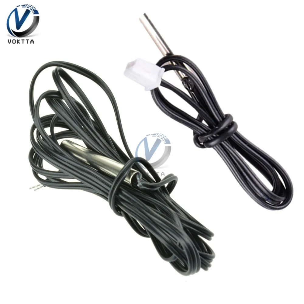 NTC 10K Ohm 1% 3435 Thermistor Temperature Temp Thermostat Cylinder 1.5m 150cm Probe 30cm T106 / 10K waterproof probe Dropship
NTC 10K Ohm 1% 3435 Thermistor Temperature Temp Thermostat Cylinder 1.5m 150cm Probe 30cm T106 / 10K waterproof probe Dropship
