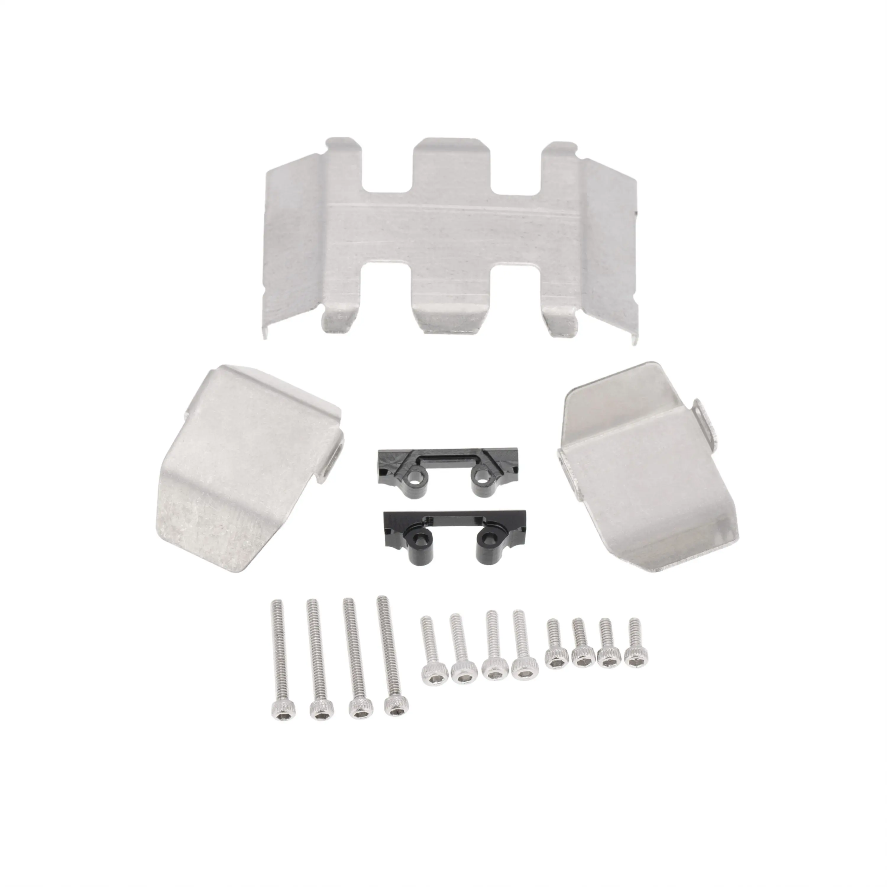 For Axial SCX24 90081 1/24 RC Crawler Upgrade Parts Stainless Steel Chassis Armor Gearbox Axle Protector Accessories
For Axial SCX24 90081 1/24 RC Crawler Upgrade Parts Stainless Steel Chassis Armor Gearbox Axle Protector Accessories