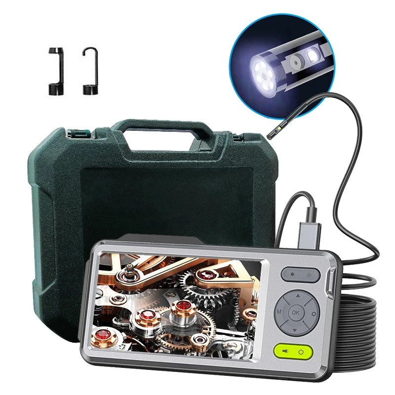 Amazon Best selling 5mm Dual Endoscope Camera 5 inch HD IPS Endoscope Camera IP67 Waterproof 5M Cable with Sound Travel Case
Amazon Best selling 5mm Dual Endoscope Camera 5 inch HD IPS Endoscope Camera IP67 Waterproof 5M Cable with Sound Travel Case