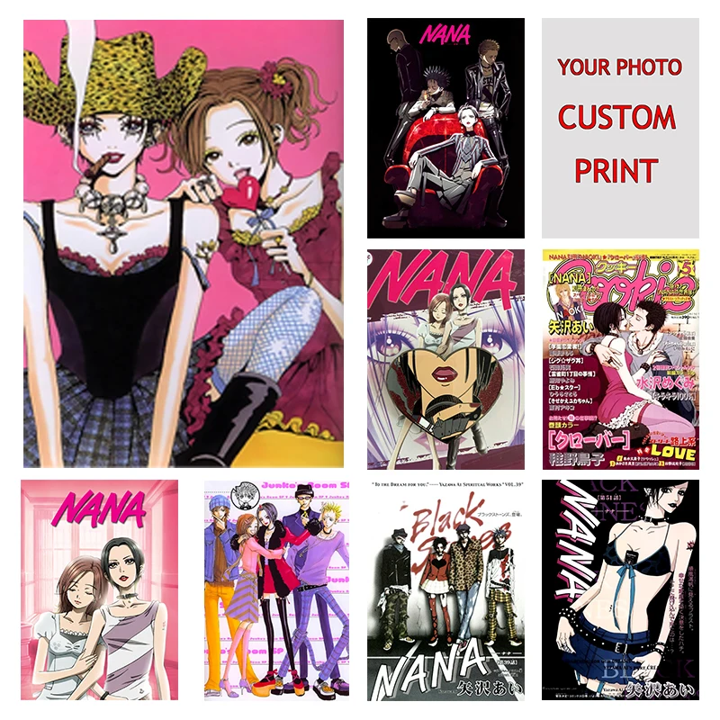 Japanese Classic Anime NANA Art Posters For Bar Room Decoration Painting Wall Stickers Custom
Japanese Classic Anime NANA Art Posters For Bar Room Decoration Painting Wall Stickers Custom