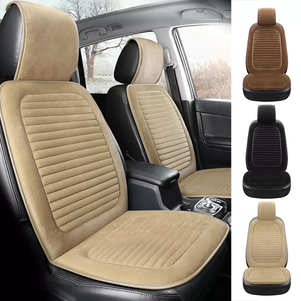 Universal Car Seat Cushion Universal Auto Front Seat Cover Protector Short Plush Winter Thickened Warm Cushion
Universal Car Seat Cushion Universal Auto Front Seat Cover Protector Short Plush Winter Thickened Warm Cushion