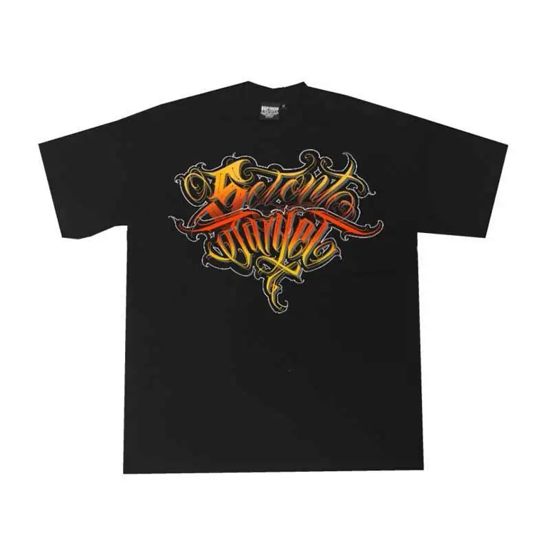 Y2k clothes Goth Short-sleeved t-shirt men plus size women clothing loose large size street school heavy Hip hop American Tops
Y2k clothes Goth Short-sleeved t-shirt men plus size women clothing loose large size street school heavy Hip hop American Tops