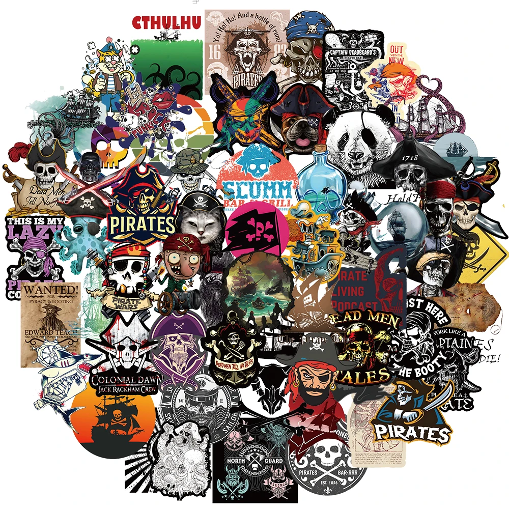 10/30/50Pcs Horror Pirate Sticker Horror Skull Flag Sticker Bag Is Suitable For Water Bottles, Bicycles, Mobile Phone, Computers
10/30/50Pcs Horror Pirate Sticker Horror Skull Flag Sticker Bag Is Suitable For Water Bottles, Bicycles, Mobile Phone, Computers