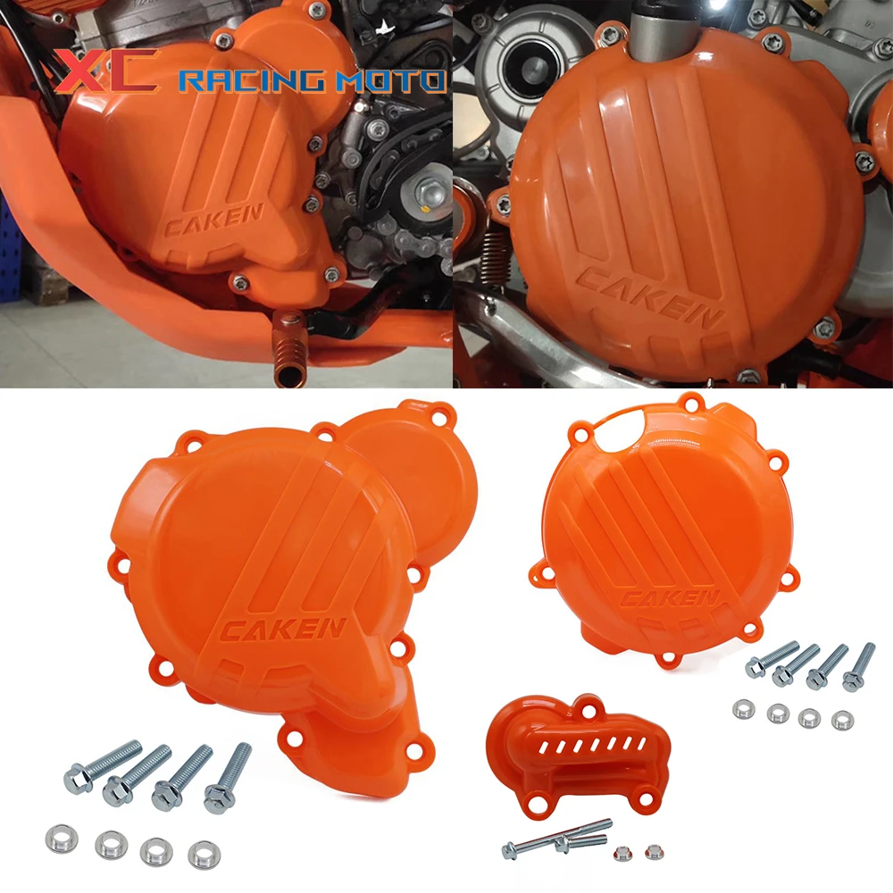 Motorcycle Engine Clutch Guard Water Pump Cover Ignition Protector For KTM EXC TPI XCW SX XC TC TX TE 250 300 2017-2021Motocross
Motorcycle Engine Clutch Guard Water Pump Cover Ignition Protector For KTM EXC TPI XCW SX XC TC TX TE 250 300 2017-2021Motocross
