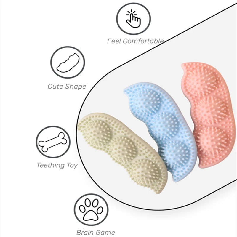TPR Pet Pea Toy Pea Shape Pet Chew Molar Stick Bite Resistant Training Stick Interactive Toy Dog Accessories Juguetes Para Perro
TPR Pet Pea Toy Pea Shape Pet Chew Molar Stick Bite Resistant Training Stick Interactive Toy Dog Accessories Juguetes Para Perro