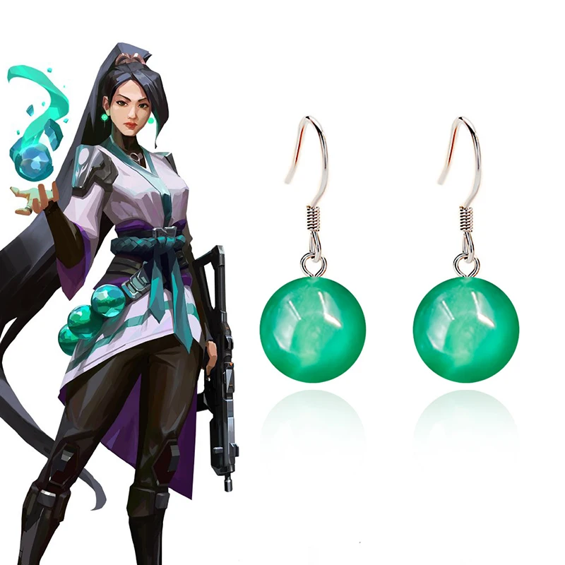Game Valorant Earrings Cosplay Figure Sage Accessory Ear Hook Earring Prop for Women Girl Casual Apparel Jewelry
Game Valorant Earrings Cosplay Figure Sage Accessory Ear Hook Earring Prop for Women Girl Casual Apparel Jewelry