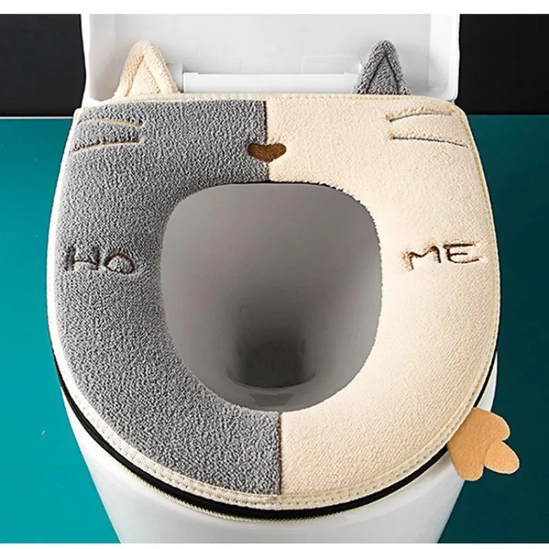Suede Toilet Cover for Autumn and Winter Warmth, Universal Household Toilet Cover Gasket
Suede Toilet Cover for Autumn and Winter Warmth, Universal Household Toilet Cover Gasket