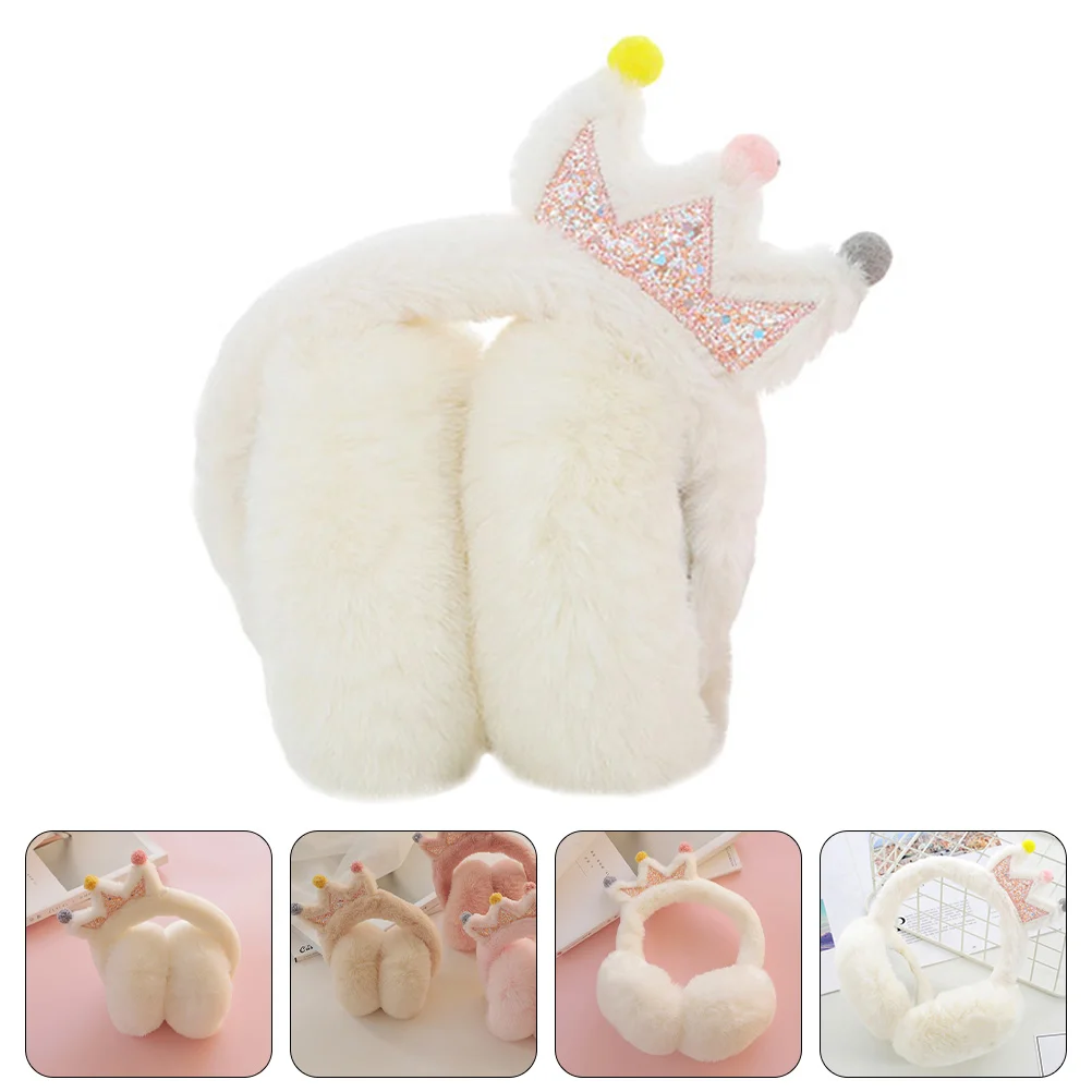 Crown Earmuffs Thick Pattern Protector Winter Horns Headband Portable Unisex Warmer Adorable
Crown Earmuffs Thick Pattern Protector Winter Horns Headband Portable Unisex Warmer Adorable