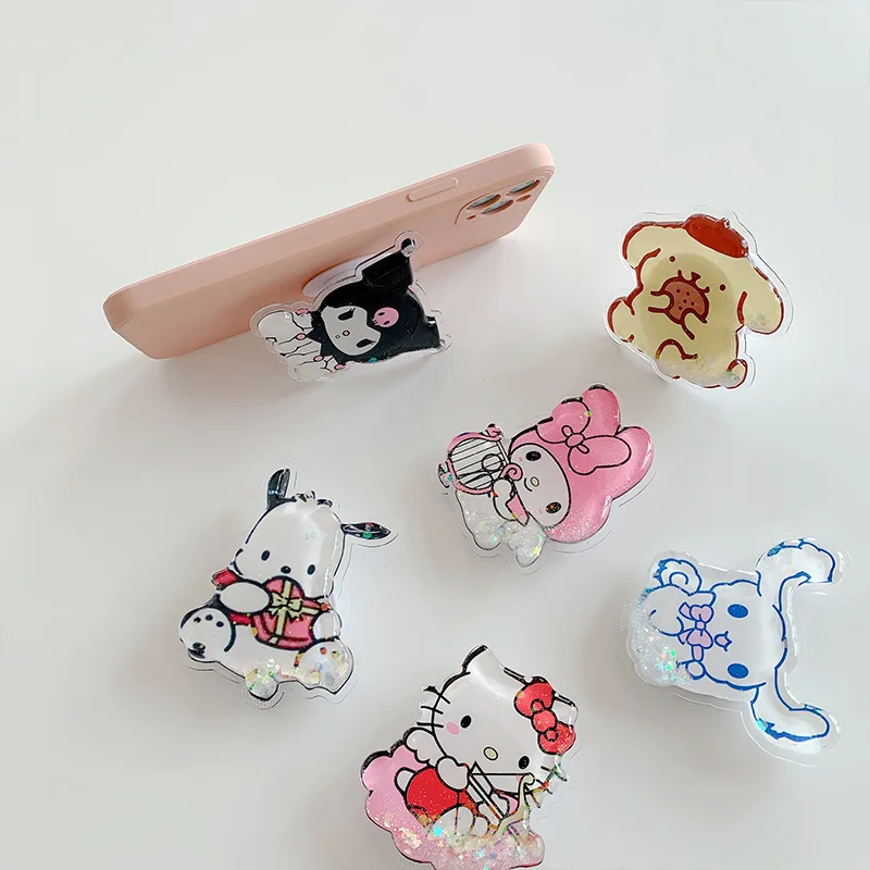 New Creative Couple Cartoon Personalization Sanrios Cinnamoroll Mobile Phone Bracket Folding Quicksand Into Oil
New Creative Couple Cartoon Personalization Sanrios Cinnamoroll Mobile Phone Bracket Folding Quicksand Into Oil