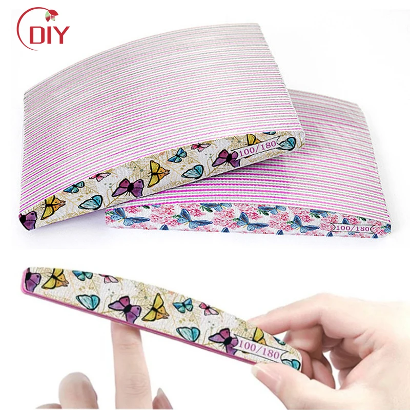 25Pcs/Lot New Nail File 100/180 Grit Professional Wooden Two Sided Sanding Files Washable Nails Accessories Manicure Salon Tools
25Pcs/Lot New Nail File 100/180 Grit Professional Wooden Two Sided Sanding Files Washable Nails Accessories Manicure Salon Tools