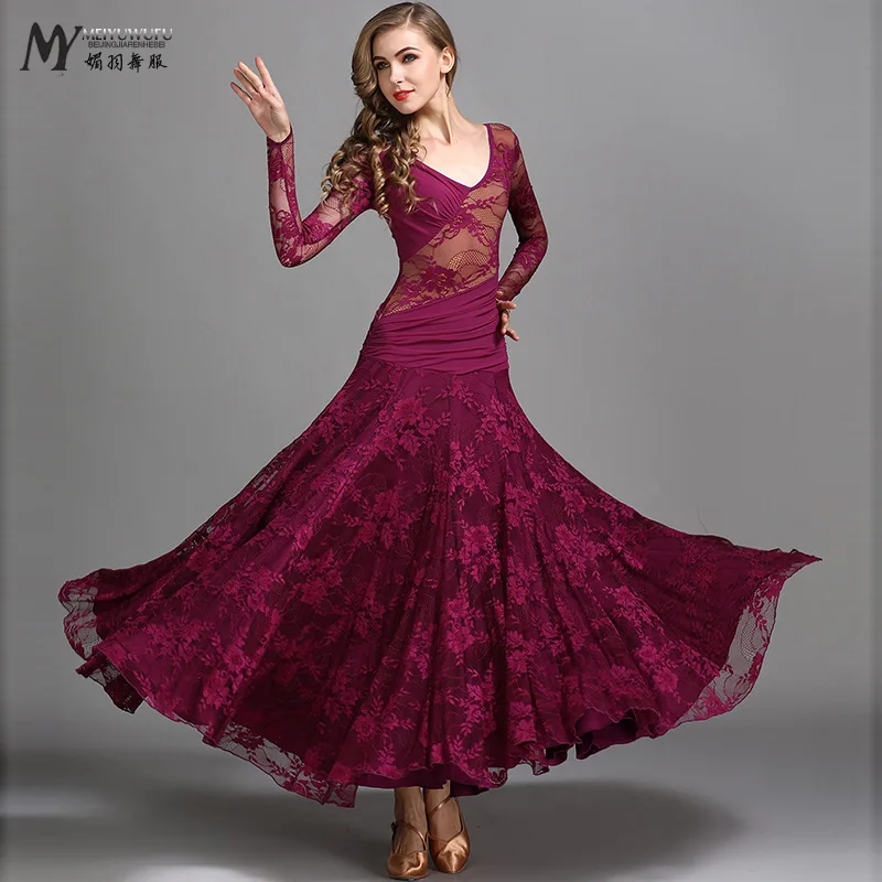 1pcs/lot woman lace Ballroom Dance Dress Women Standard Social Dress Tango Waltz Costumes Spanish Dance Wear
1pcs/lot woman lace Ballroom Dance Dress Women Standard Social Dress Tango Waltz Costumes Spanish Dance Wear