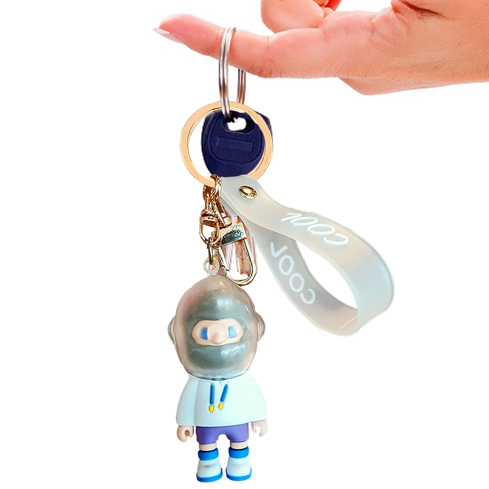 3D Space Robot Astronaut Keychain Car Keyring Alloy Bag Pendant With Flexible Glue Doll Backpack Charms For Man Women Friend
3D Space Robot Astronaut Keychain Car Keyring Alloy Bag Pendant With Flexible Glue Doll Backpack Charms For Man Women Friend