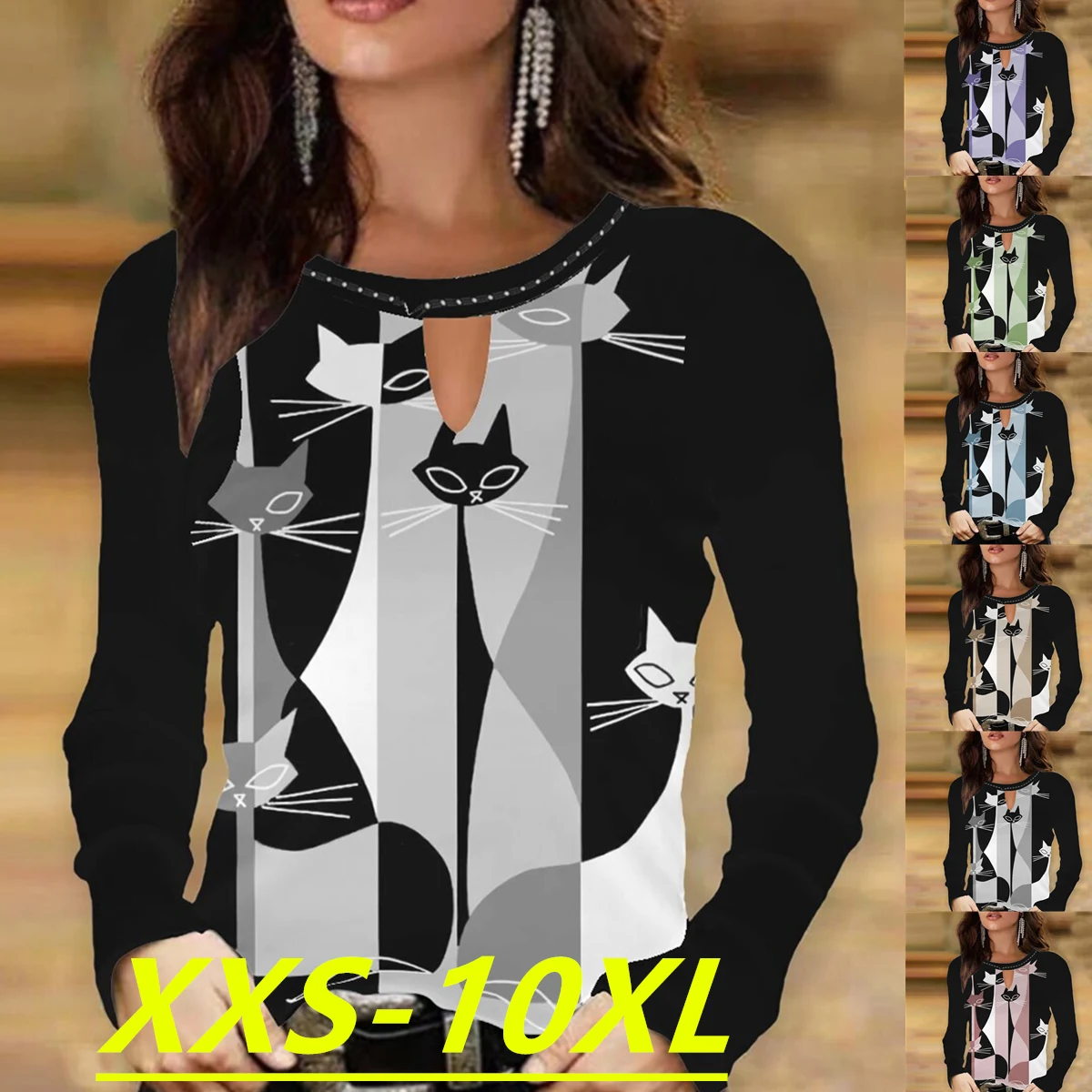 Autumn/Winter 2022 Fashion Women's Printed Round Neck Long Sleeve Comfortable Casual Plus Size Top XXS-10XL
Autumn/Winter 2022 Fashion Women's Printed Round Neck Long Sleeve Comfortable Casual Plus Size Top XXS-10XL