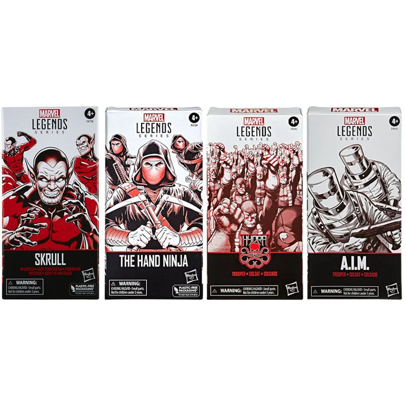 In Stock Marvel Legends Series Hand Ninja Trooper Pack 6 Inch Action Figure Toy Skrull Hydra Trooper Collectible Toy Gift
In Stock Marvel Legends Series Hand Ninja Trooper Pack 6 Inch Action Figure Toy Skrull Hydra Trooper Collectible Toy Gift
