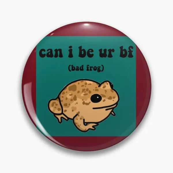 Bad Frog Customizable Soft Button Pin Badge Cartoon Metal Collar Fashion Clothes Funny Lover Brooch Creative Gift Cute Women
Bad Frog Customizable Soft Button Pin Badge Cartoon Metal Collar Fashion Clothes Funny Lover Brooch Creative Gift Cute Women