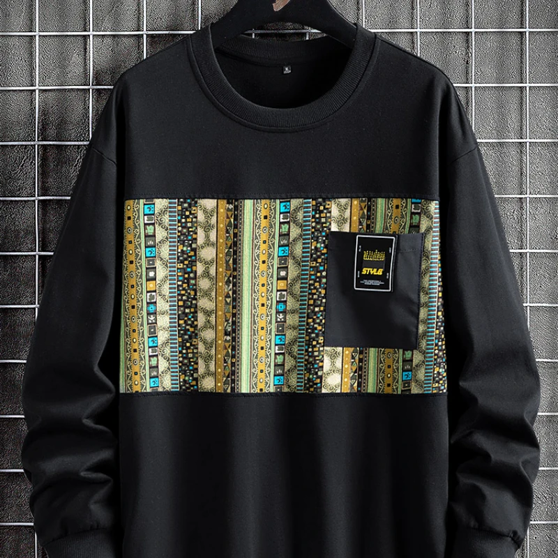 2023 New Men's Oversized Sweatshirts Fashion Pockets Drop Shoulder Crew-Neck Loose Cotton Pullovers Hoodie Tops Big Size 8XL
2023 New Men's Oversized Sweatshirts Fashion Pockets Drop Shoulder Crew-Neck Loose Cotton Pullovers Hoodie Tops Big Size 8XL