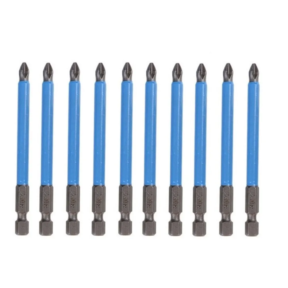 10pcs 1/4 Hex Shank Anti Slip Magnetic PH2 Screwdriver Power Bits Set 90mm Long Magnetic Wind Batch Head Screwdriver Head Bits
10pcs 1/4 Hex Shank Anti Slip Magnetic PH2 Screwdriver Power Bits Set 90mm Long Magnetic Wind Batch Head Screwdriver Head Bits
