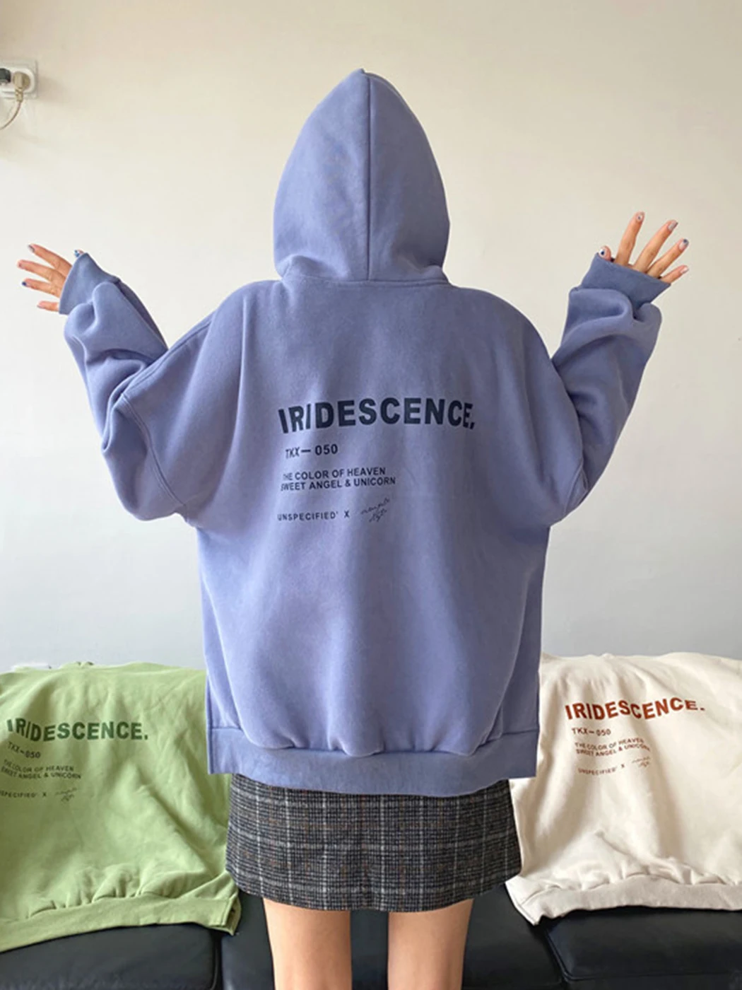 Casual Loose Letter Hoodie Women 2022 Trendy Fleece Warm Sweatshirt Winter Long Sleeve Cotton Fabric Pullover Top Female
Casual Loose Letter Hoodie Women 2022 Trendy Fleece Warm Sweatshirt Winter Long Sleeve Cotton Fabric Pullover Top Female