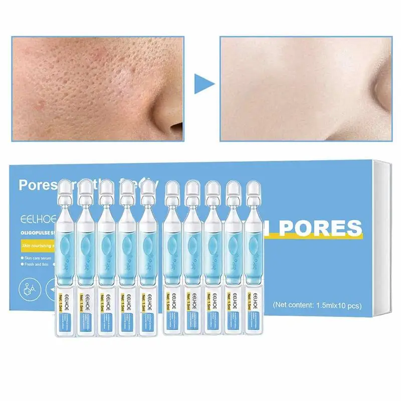 Oligopeptide Small Bubble Cleaning Essence Pore Tightening Skin Care Products Foaming Essence Blackhead Remover 10pcs
Oligopeptide Small Bubble Cleaning Essence Pore Tightening Skin Care Products Foaming Essence Blackhead Remover 10pcs