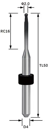 Фрезы стоматологические UP3D PEIYANG DLC/SHC 
Фрезы стоматологические UP3D PEIYANG DLC/SHC