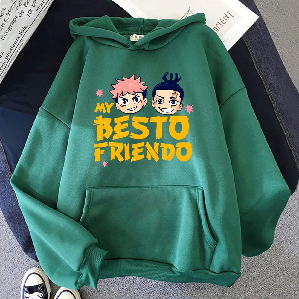 Japanese Anime Jujutsu Kaisen Hoodie Yuji Itadori Aoi Toudou Cartoon Sweatshirts Tops Besto Friendo Graphic Streetwear Oversized
Japanese Anime Jujutsu Kaisen Hoodie Yuji Itadori Aoi Toudou Cartoon Sweatshirts Tops Besto Friendo Graphic Streetwear Oversized