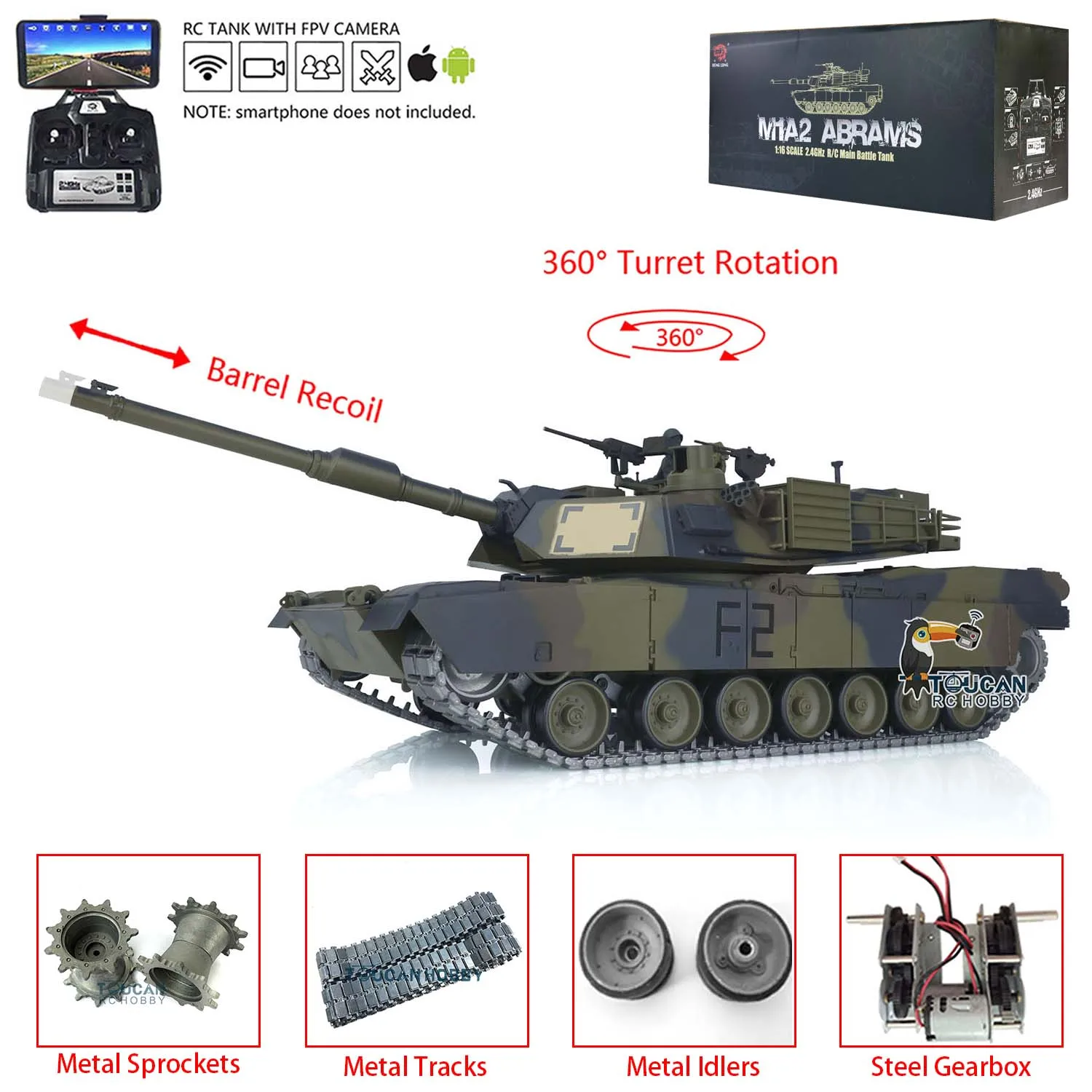 Heng Long 1/16 7,0 RTR Модернизированный FPV M1A2 Abrams Радиоуправляемый дистанционный Танк 3918 360 ° фотография подготовленная модель
Heng Long 1/16 7,0 RTR Модернизированный FPV M1A2 Abrams Радиоуправляемый дистанционный Танк 3918 360 ° фотография подготовленная модель